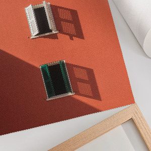 Poszter kép Oranžová fasáda