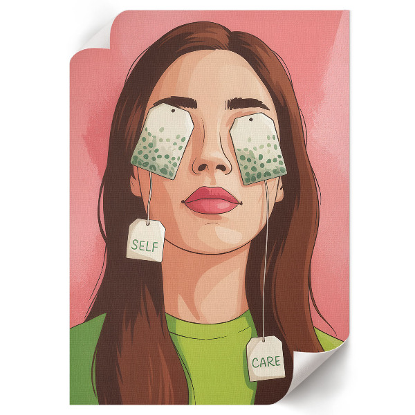 Retro poszter Relaxujte s čajem