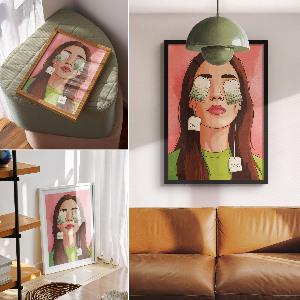 Retro poszter Relaxujte s čajem