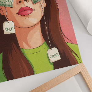 Retro poszter Relaxujte s čajem