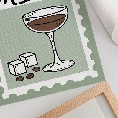Retro poszter Espresso martini