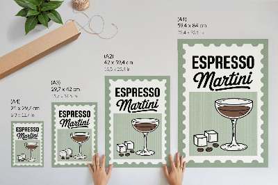Retro poszter Espresso martini