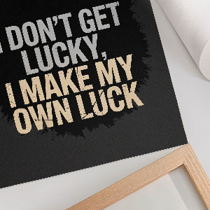 Retro poszter Motivační text