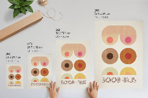 Retro plakát Grafika Boobhausu