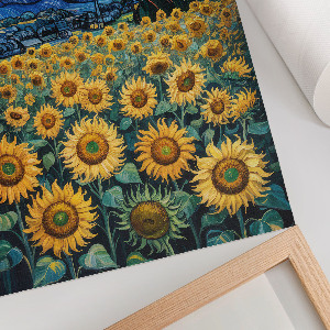 Vintage poszter Hvězdy a slunečnice