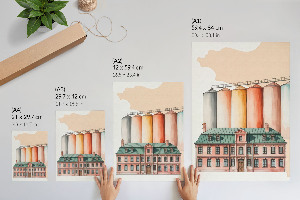 Poszter kép Průmyslová architektura