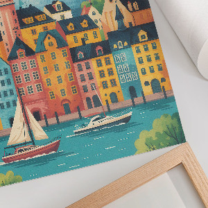 Poszter kép Barevné město