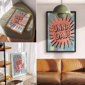 Retro poszter Dej Unna!