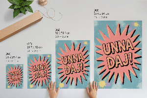 Retro poszter Dej Unna!