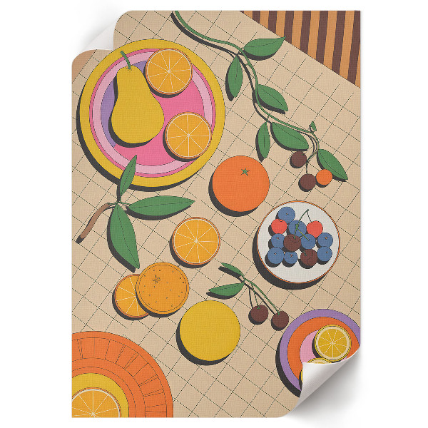 Retro plakát Ovocná hostina