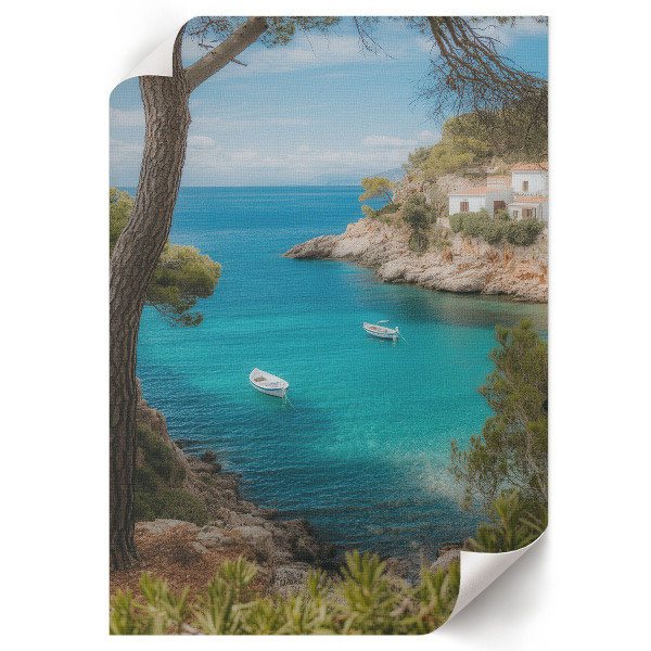 Vintage poszter Tichá zátoka