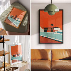 Poszter kép Moderní architektura