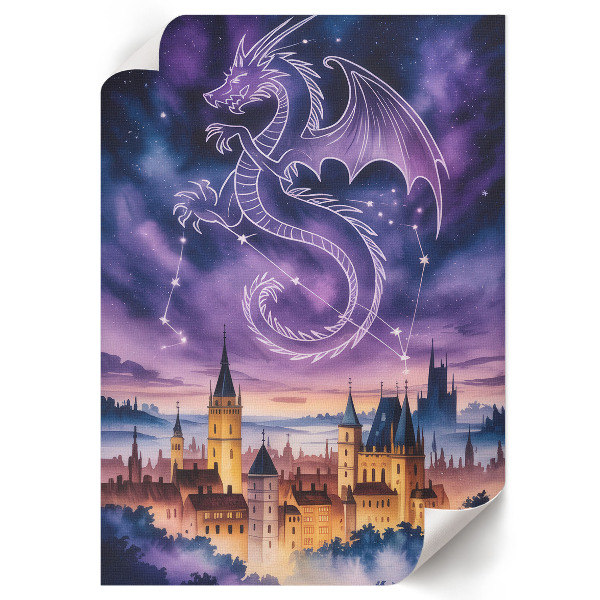 Poszter kép Drak a hrad