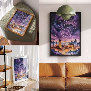 Poszter kép Drak a hrad