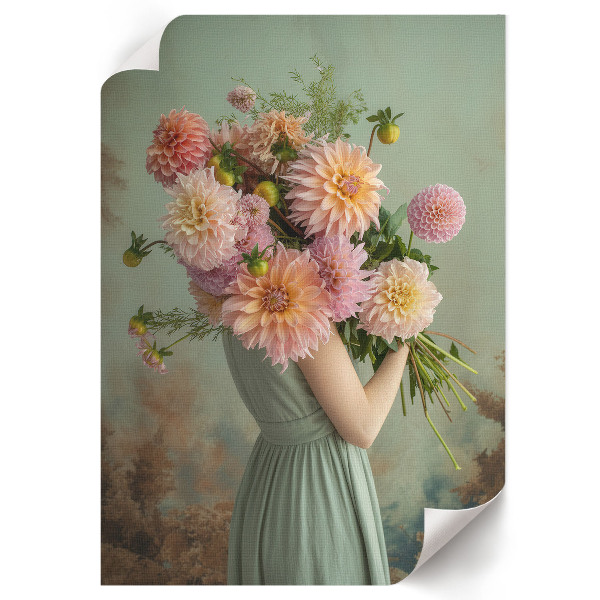 Vintage poszter Květinové aranžmá