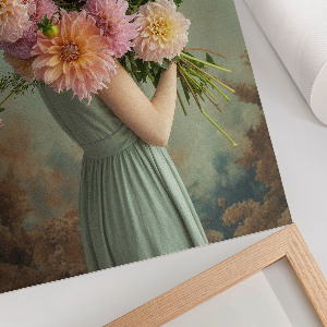 Vintage poszter Květinové aranžmá