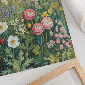 Retro poszter Květinová magie