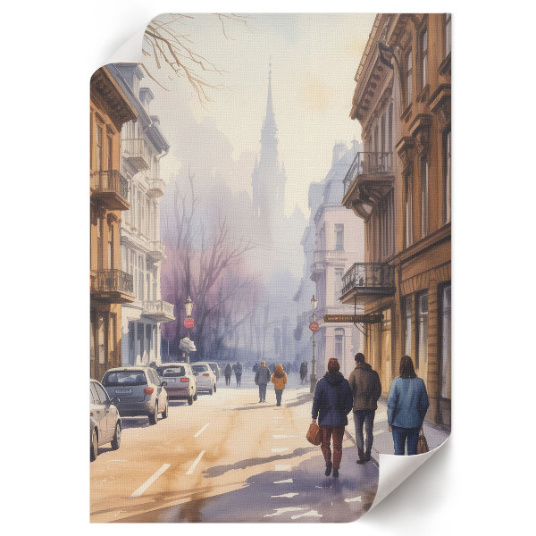 Vintage poszter Městský mír