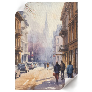 Vintage poszter Městský mír