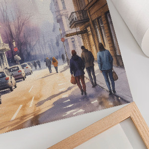 Vintage poszter Městský mír