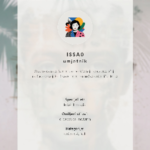 Retro poszter Abstrakce oka