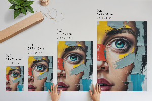 Retro poszter Abstrakce oka