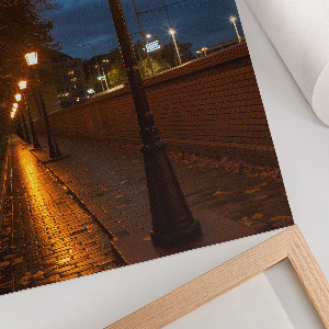 Poszter kép Večerní ulička