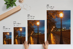 Poszter kép Večerní ulička