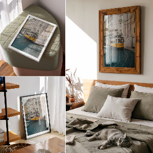 Retro poszter Městská tramvaj