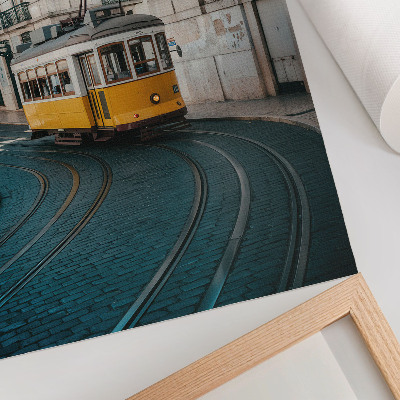 Retro poszter Městská tramvaj