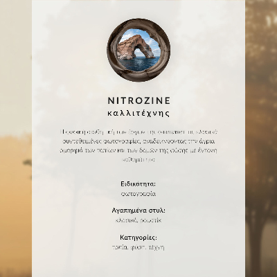 Retro plakát Mořské útesy