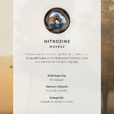 Retro plakát Mořské útesy
