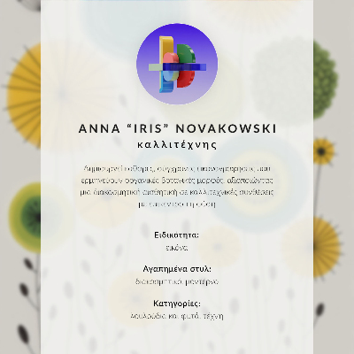 Retro plakát Městská krajina