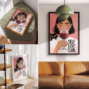 Poszter kép Láska k sobě samému