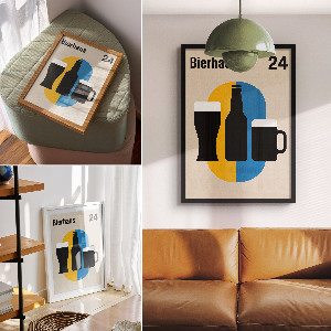 Poszter kép Plakát Bierhausu