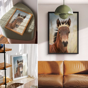 Poszter kép Kůň s korunou