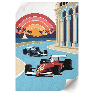 Poszter kép Ilustrace závodu