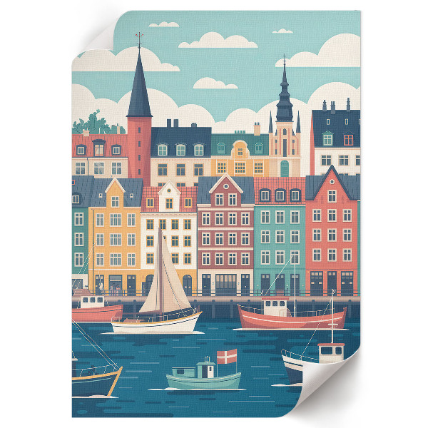 Retro poszter Skandinávské kouzlo