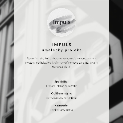 Retro poszter Skandinávské kouzlo