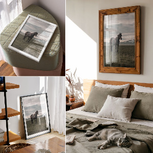 Retro plakát Ranní klid