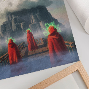 Vintage poszter Kouzelný hrad