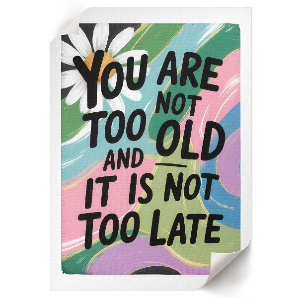 Retro poszter Každodenní motivace