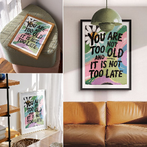 Retro poszter Každodenní motivace