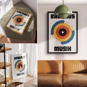 Poszter kép Barevné kruhy