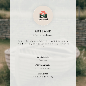 Vintage poszter Výhled na město