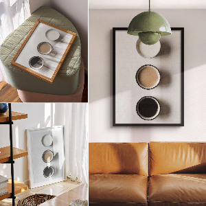 Poszter kép Mléko a káva