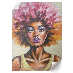 Retro poszter Afroamerický vrátný