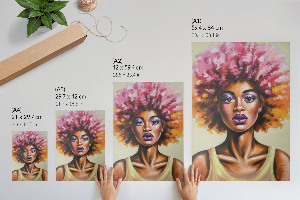 Retro poszter Afroamerický vrátný