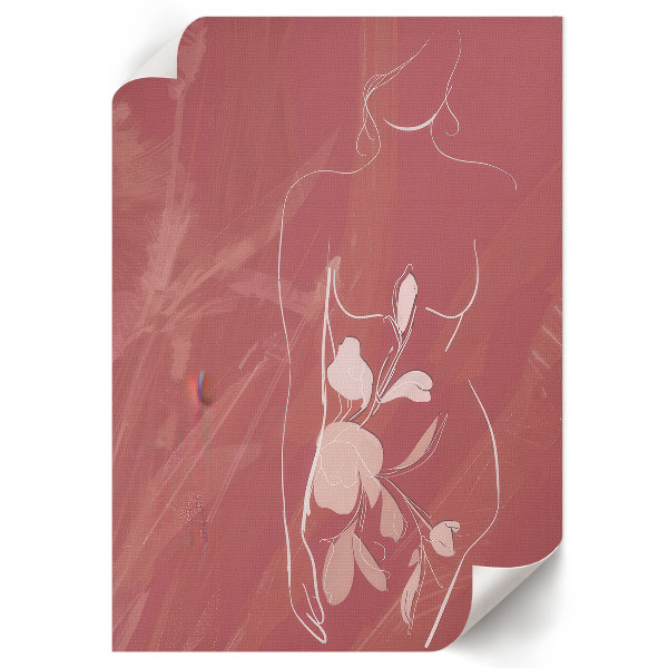 Poszter kép Ženská silueta