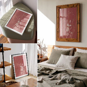 Poszter kép Ženská silueta